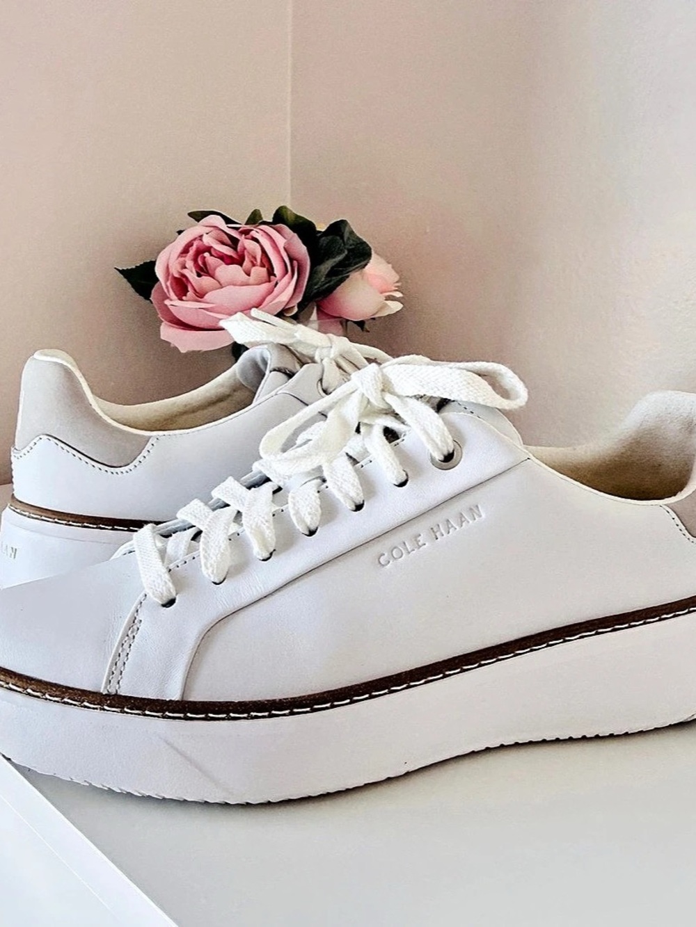 Cole Haan GrandPrø Crew Sneaker GrandPrø Crew Sneaker Platform Sneakers White &